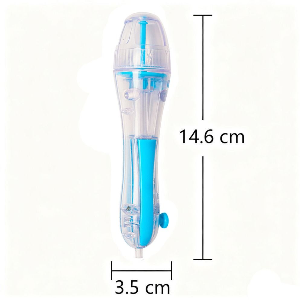 2,6mm Spitze Perlenplatzierungsstift Automatischer Bastelhersteller Ergonomischer Griff Perlenpositionierungsstift DIY Perlen Bastelprojekte Drücken