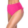 Women's Swimming Bottoms, High Waist, Vintage Basic, Full Coverage Bikini Split Swimsuit Briefs Swimming Trunk