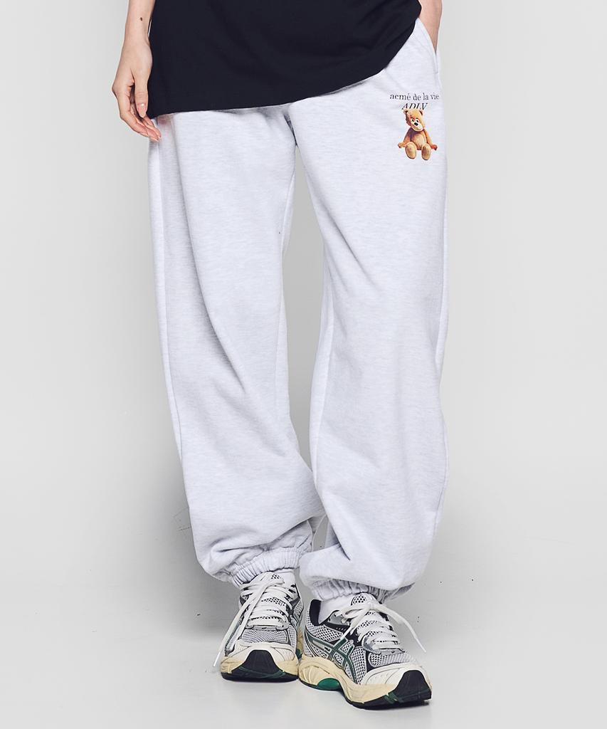 ACME DE LA VIE Ac Bear Basic Logo Zurry Pants (3 Color)