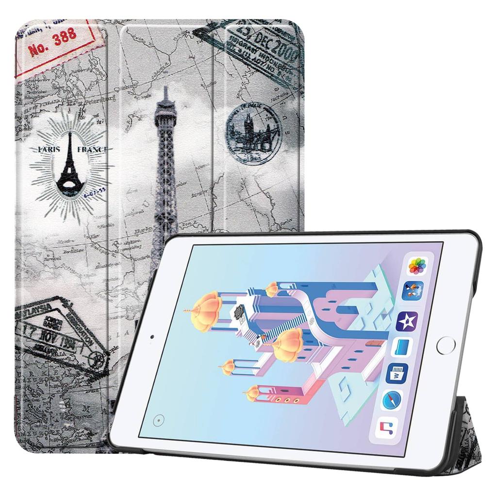 Case for IPad Mini 4 5 7.9'' with [Tri-fold Stand + Auto Wake/Sleep], Colorful Premium PU Leather Case Shockproof Hard Shell