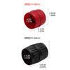 Inner & Outer Pipe Reamer Tool Professional Metal Chamfering Device 3/16" -1-1/2" (5-38MM)(Red) PVC Pipe Deburring Tool