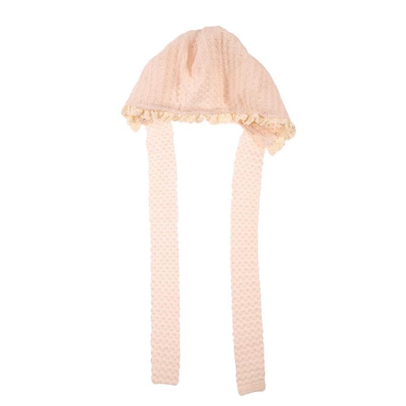 Neugeborenen Fotografie Bekleidung Baby Fotografie Nette Modellierung Hut Baby Waffel Spitze Lanyard Einzelnen Hut