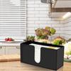 Countertop Paper Towel Dispenser Folded Napkin Dispenser Space Saving Tissue Dispenser Simple for Z Fold C Fold Multi-fold Paper