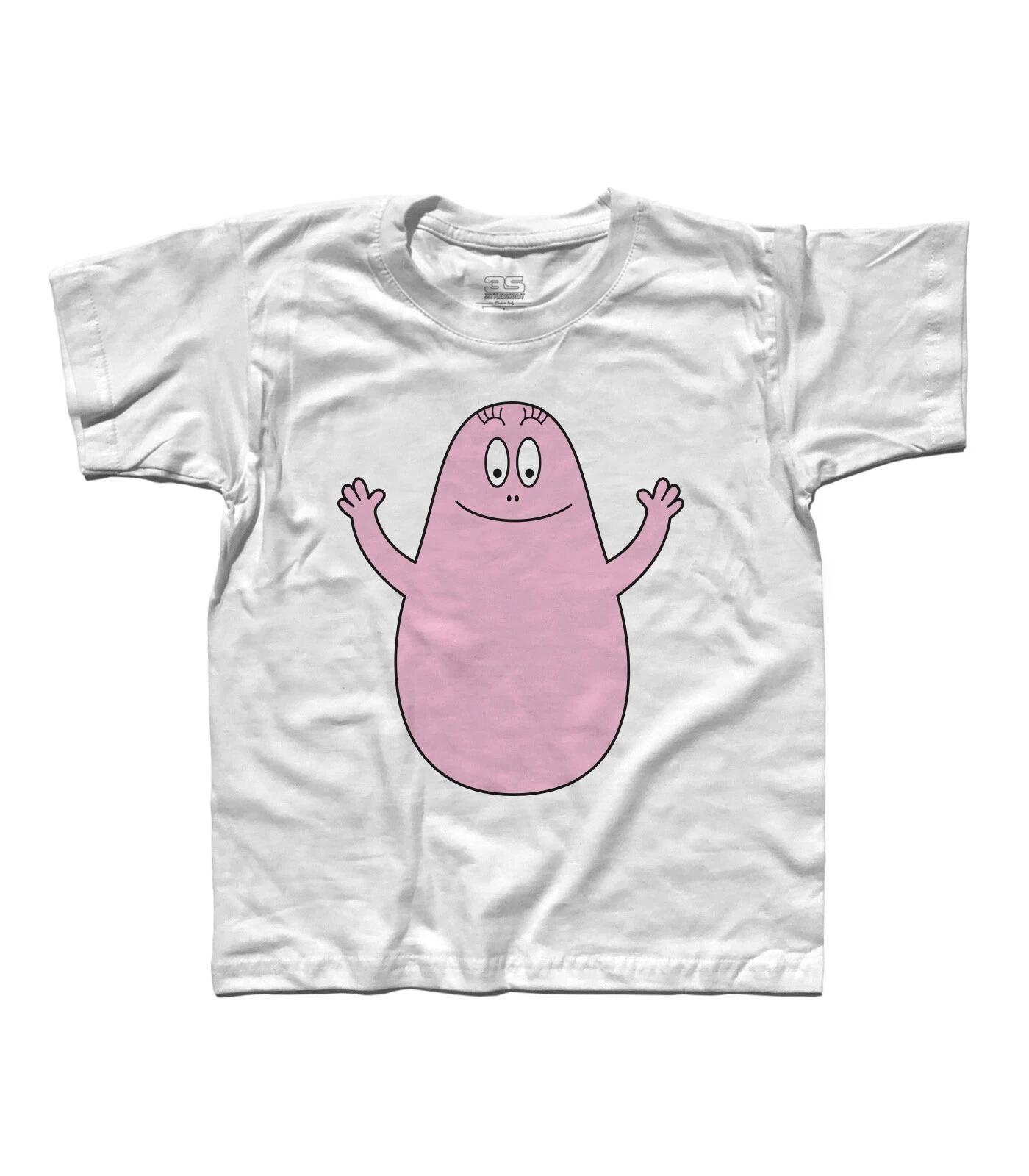 

T-Shirt Child Dad Beard Pink Barbatrucco - Vintage 160
