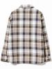 Beams Boy Women's Work Check Shirt, IVORY 2, L/S