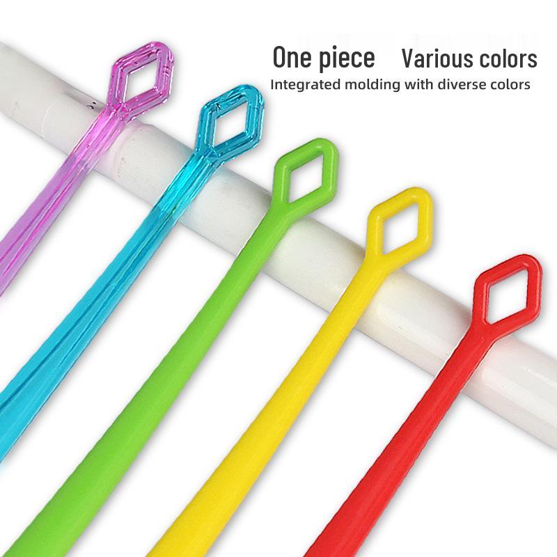 Crystal Smooth Long Handle Shoehorn - No Splinters, Pregnant Women and Elderly-Friendly, No Bending Needed, Hangable Design.