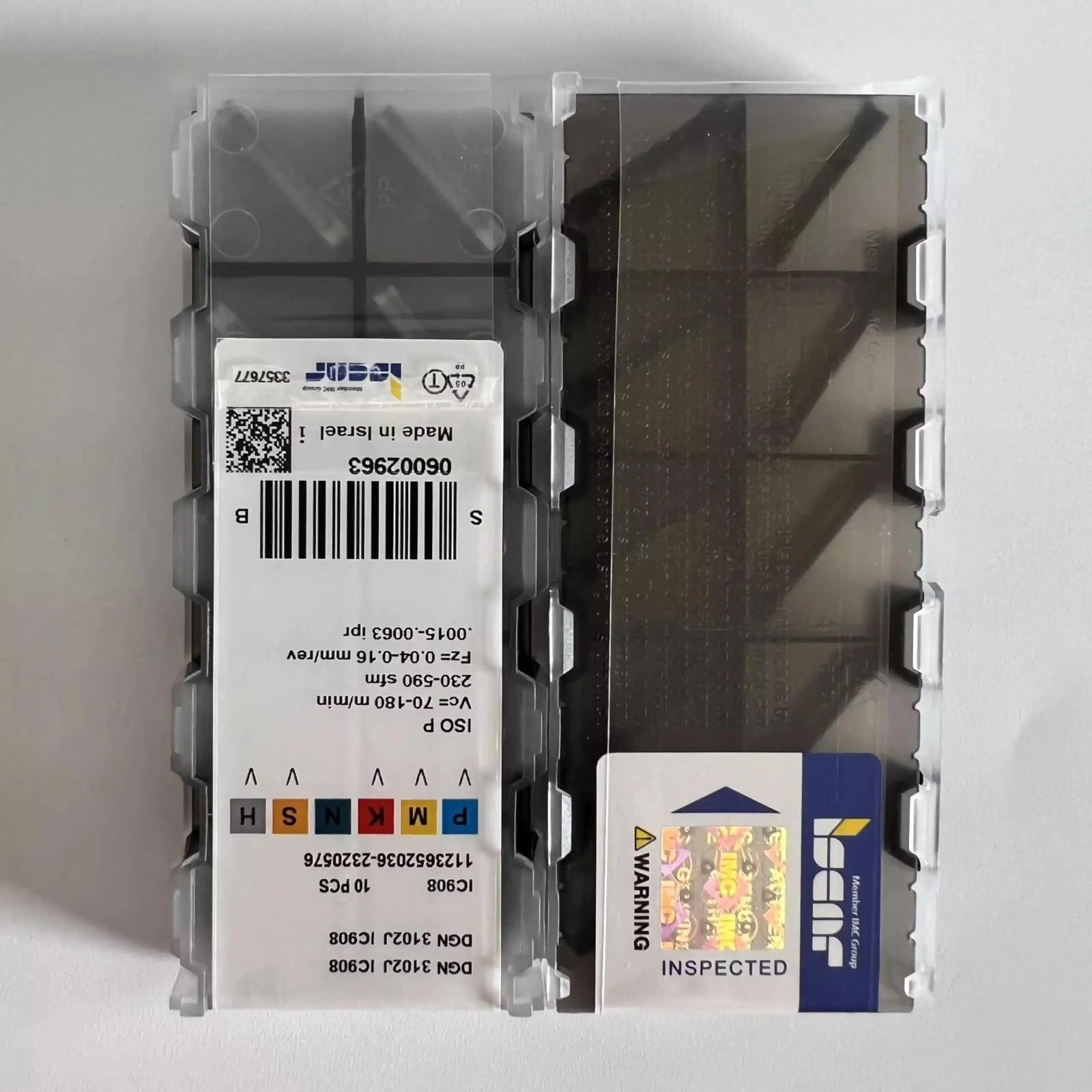 

ISCAR / DGN3102J IC908 /Industrial indexable Carbide Inserts 10 PCS