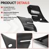 Pair Cowl Panel End Cap Covers Set of 2 For Chevrolet Silverado 1500 2500 3500 07-13 Models Driver and Passenger Side 15946002