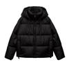 Winter New Arrival South Korea Chic Women's Clothing Thickened Heattech Short Hood Cotton Jacket Outwear 3046223