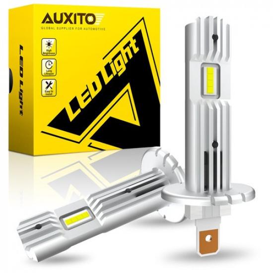 AUXITO H1 LED Headlight Bulb Conversion Kit High Low Lamp 6500K Super White EOA