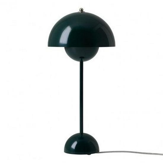 Nordic Modern Mushroom Bedside Lamp by Danish Designer - Creative Floral Bud Style for Bedroom or Wedding Decor.