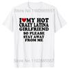 I Love Latinas T Shirts Summer Style Graphic Cotton Streetwear Short Sleeve Red Heart Funny Retro Design Gifts T-shirt Men