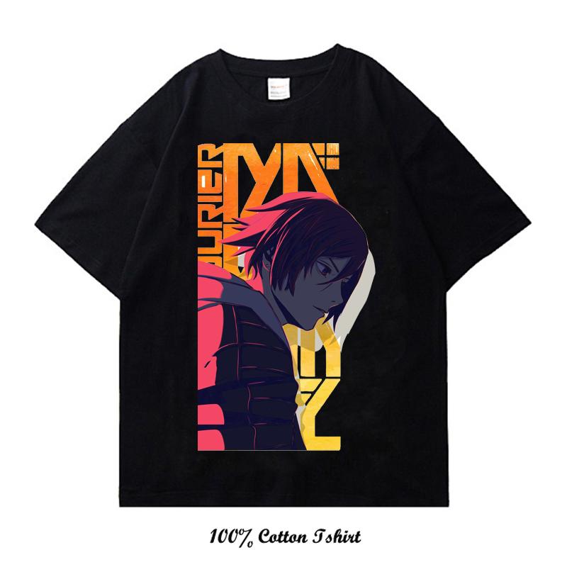 Akudama drive Streetwear Japanese Anime Graphic T Shirt Cotton Casual Harajuku Oversized Printed Tshirt Summer Short Sleeve Tops