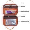 Multifunctional Storage Bag Cosmetic Tool Organizer Large Capacity Toiletry Bag Easy to Clean Travel Makeup Holder