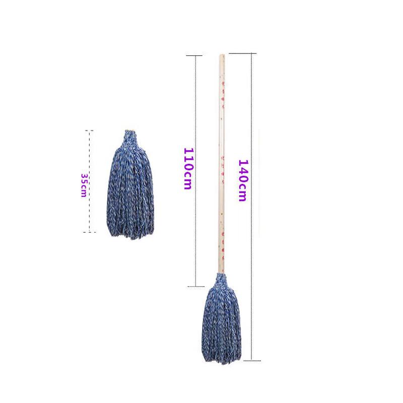 Zhuang Taitai Classic Wooden Handle Cotton Mop