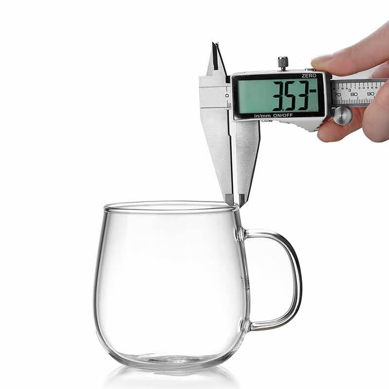 Lvchangming Glass Tea Cup with Infuser, Thick Heat-Resistant Tea Separation Cup for Office And Home Use, 520ml