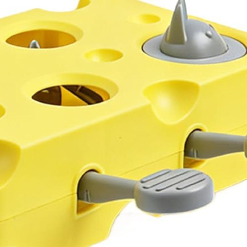 Dtaigou Interactive Cat Toy - Slow Feeder Puzzle Game, Treat Dispenser, Mental Stimulation Enrichment for Kittens, Puppies, Indoor Pets