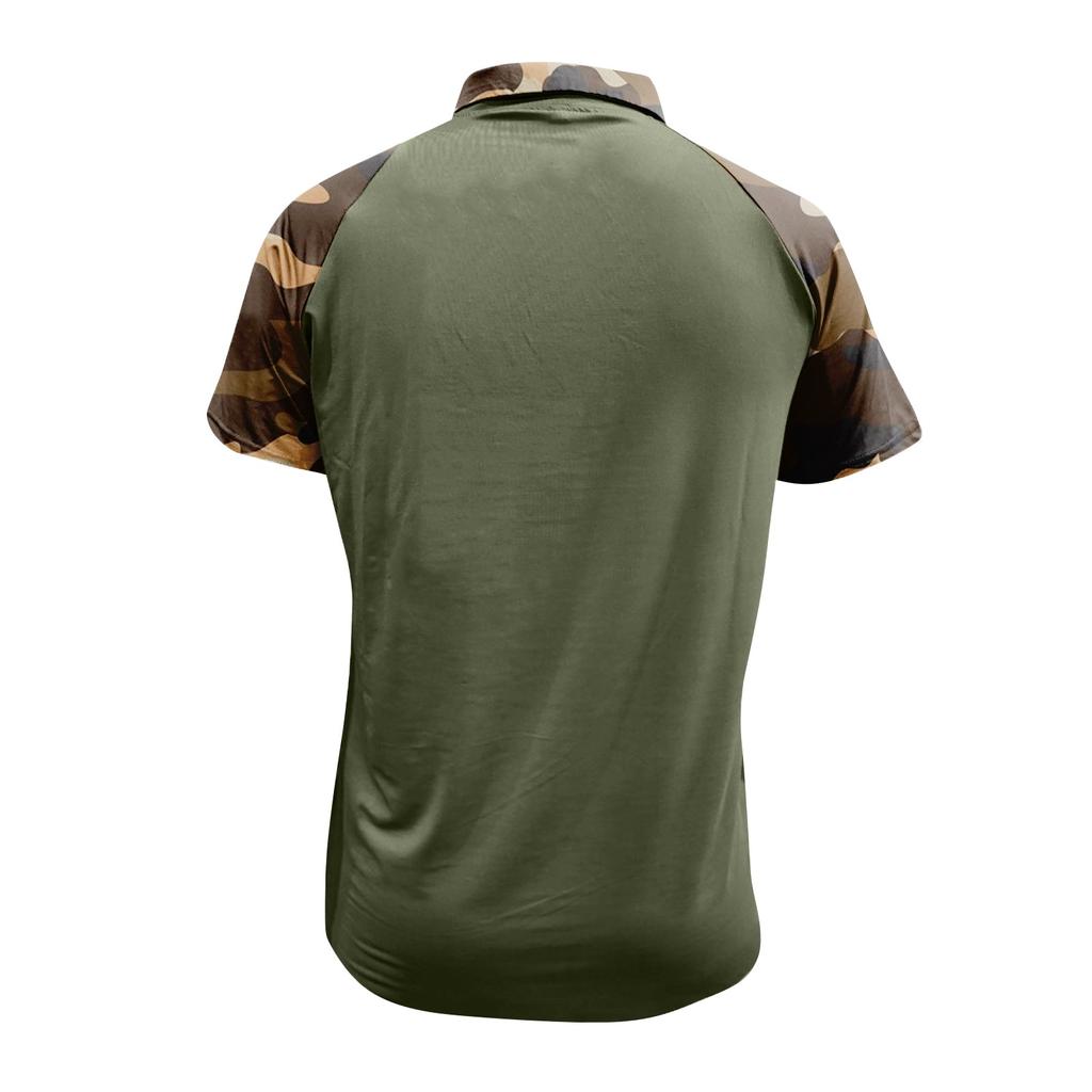 Men's Summer Print Short Sleeve Lapel Shirt Men's Casual Fashion Shirt