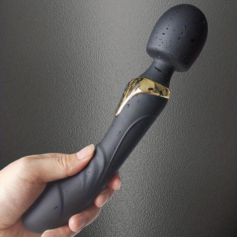 Výkonný ženský dildo vibrátor, 10 vzorů stimulátor klitorisu G tečkovaný vaginální masážní přístroj Sexuální hračky pro dospělé pro ženy