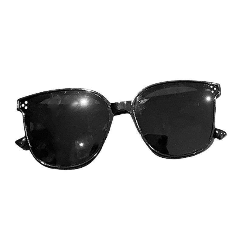 Children'S Uv Protection Black Sunglasses Boys Outdoor Beach Shading Black Frame Glasses Girls Sunglasses