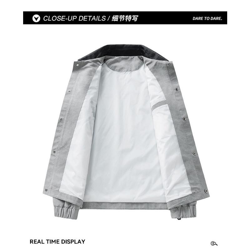 Men S Plus Size Casual Workwear Jacket Spring Autumn