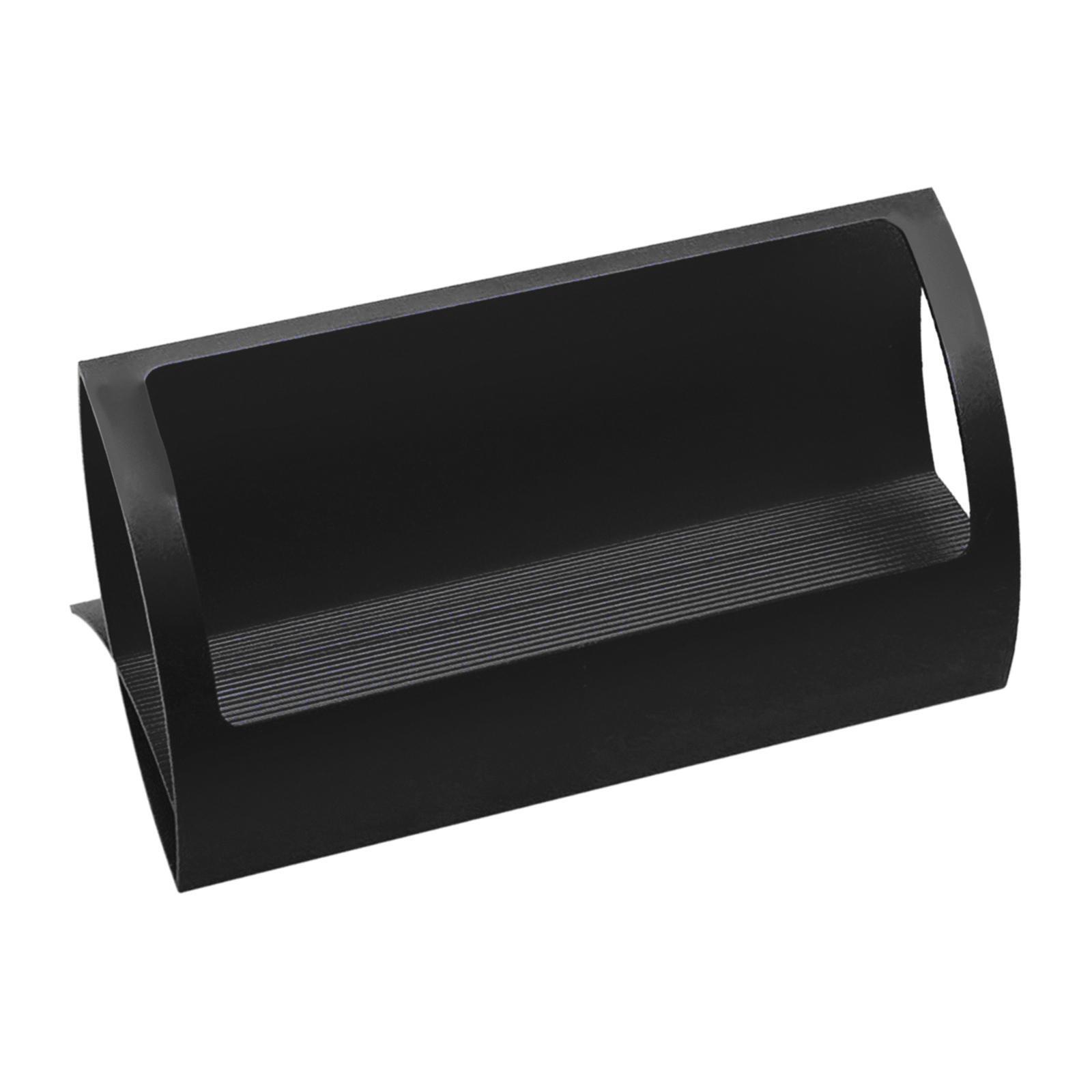 

Стильный настольный держатель для визитных карточек из алюминиевого сплава в форме буквы Q для выставок, красный