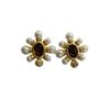 Gorgeous French Vintage Court Bead Earrings Temperament Light Luxury Fashion Versatile Exquisite High-End Unique Earrings Earrings