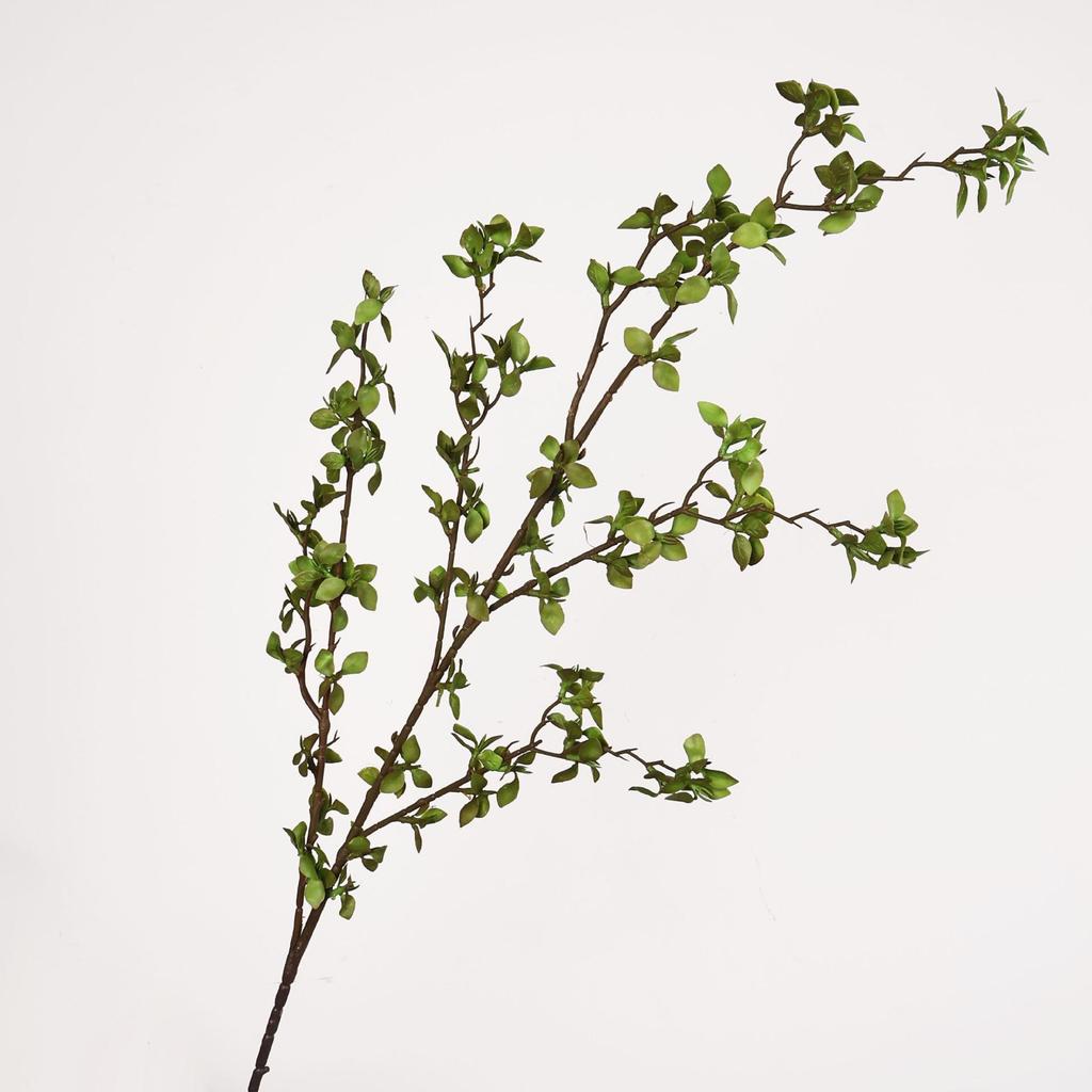 Spring Buds & Green Leaves Artificial Plant for Vase Decoration and Wedding Decor