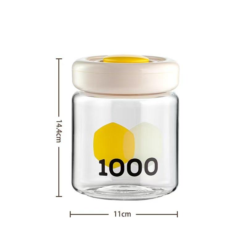 Food Storage Jar with Airtight Seal Vacuum Airtight Jars for KitchenCoffee Bean Storage ContainerFood Storage Canister 2949₽