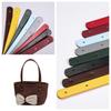62CM PU Leather Rivet Shoulder Strap with Double-Sided Leather Handle Replacement