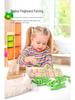 Montessori Math Sticks: Number Matching Wooden Toys for Early Education (Ages 3-6)