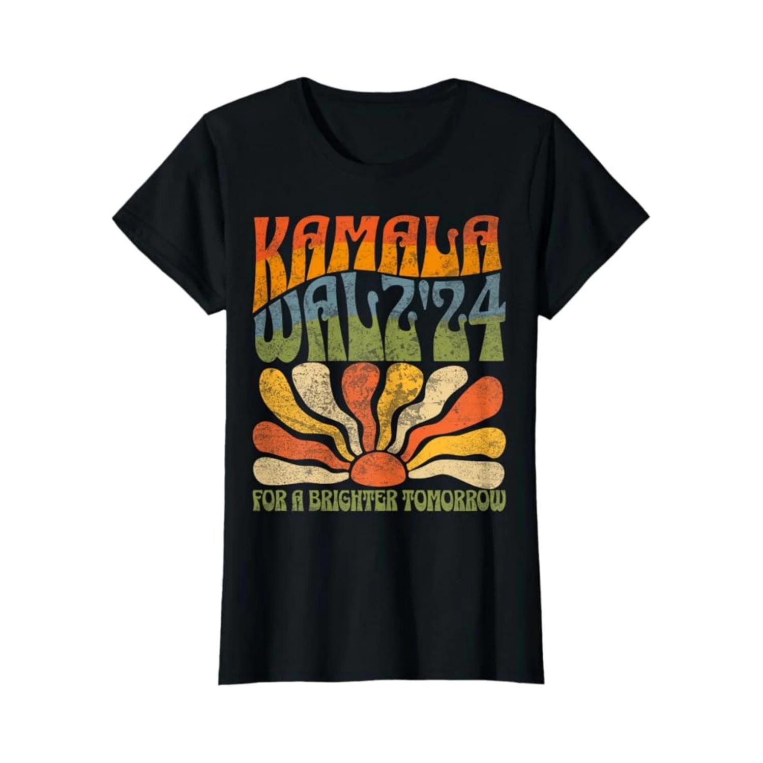 

Harris Waltz 2024 Election Kamala Harris Tim Waltz 2024 T-Shirt 100% Cotton 2024 New T-Shirt Short Sleeve Fall Tee Top 01232 XXXXXL