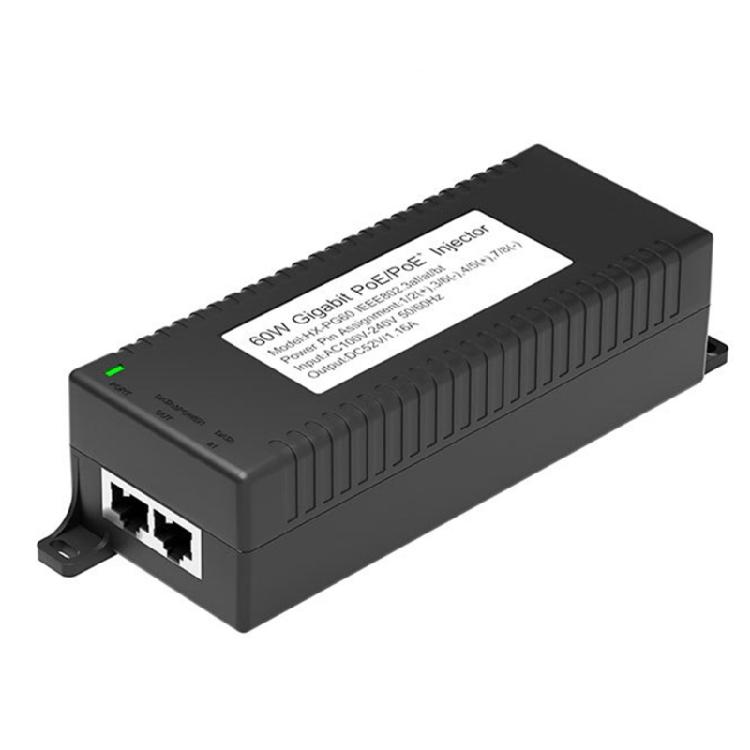 Durability POE Power Injector For Security Cameras Wireless APs Devices Easy Setups ABS Materials Reliable Performances