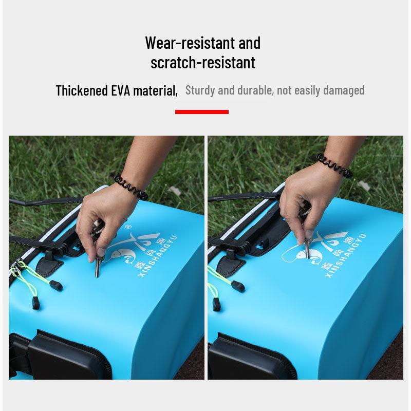 Foldable EVA Fish Keeper Bucket - Thickened Waterproof Fishing Gear