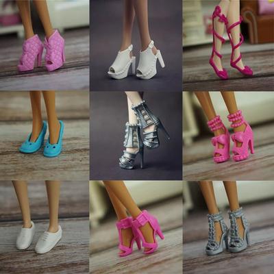 2.2~2.4cm Length Foot Female Doll Boots Fashion Doll Colorful Shoes  Doll Accessories