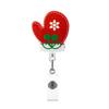 Snowman Elk Christmas Badge Reel Santa Claus ID Card Holder  Doctor Student