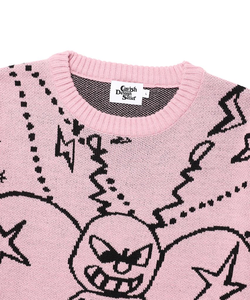 CAVISH Honey Bee Knit Sweater Pink(Cv2Fsuk600A)