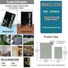 Life Calendar Timeline Motivational Quotes Metal Poster Accessories for Home Decor Items Metal Tin Signs for Wall Art Decoration