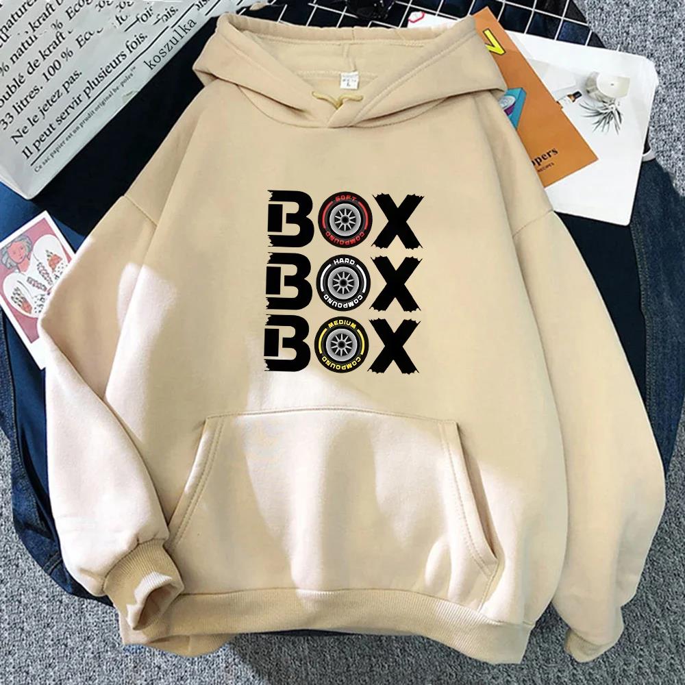 Box Hodies F1 Tyre Compound V2 Sweatshirts  Long Sleeve Top Oversized Hooded Funny Games Men Clothing Y2k Clothes