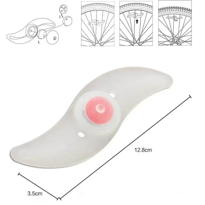 Bike Accessories Led Bicycle Wheel Spoke Light Tire Bright Lamp Cycle Firefly Hotwheels Flash Light Lighting Bycicle Lights