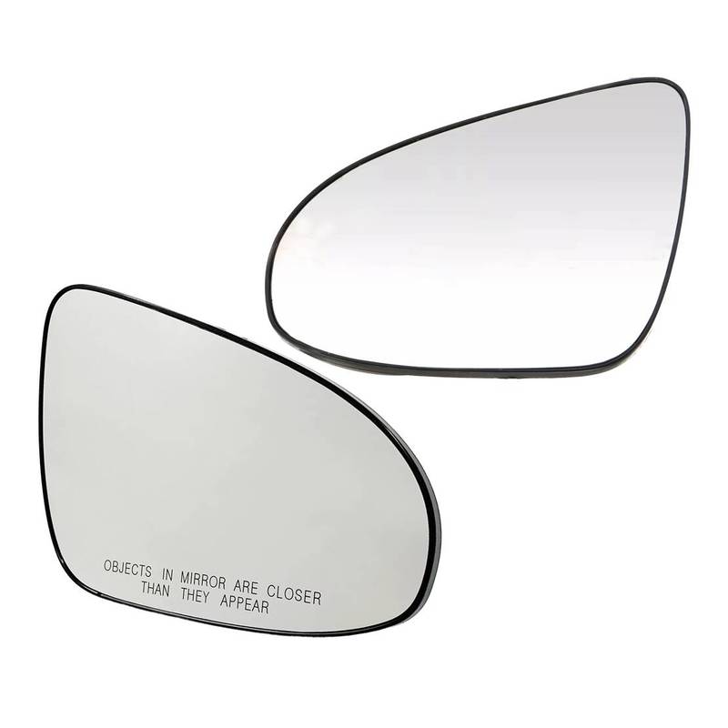 1 Pair Front Left Right Side Rear View Mirror Glass without Heated Fit for Toyota Camry 2017 2016 2015 2014 2013 2012