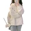 Women's 2024 American Retro Chic Lightweight Hooded Windbreaker
