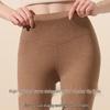 Women's Seamless High-Waist Cashmere-Silk Blend Thermal Leggings
