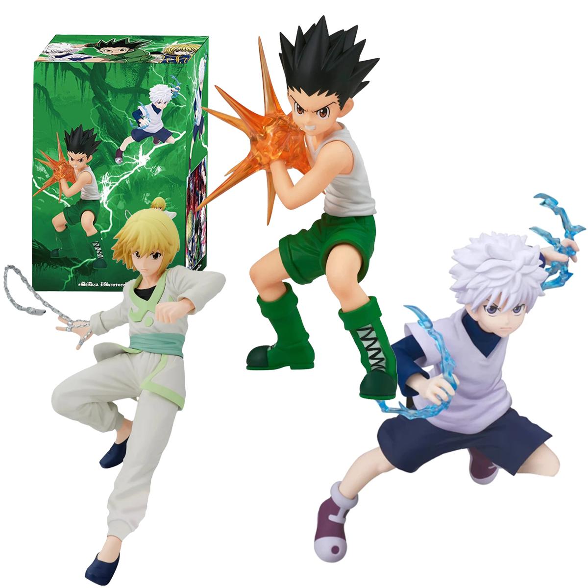 Interesting Toys Unisex 15Cm Hunter X Hunter Gon Freecss Anime Figure Killua Zoldyck Action Figure Kurapika Figurine Adult Collectible Model Doll Toys