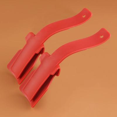 2Pcs/set Lazy Shoehorn Plastic Colorful Unisex Wear Shoe Helper Easy On And Off Shoe Sturdy Sleep Aid Tool Shoe Accessories