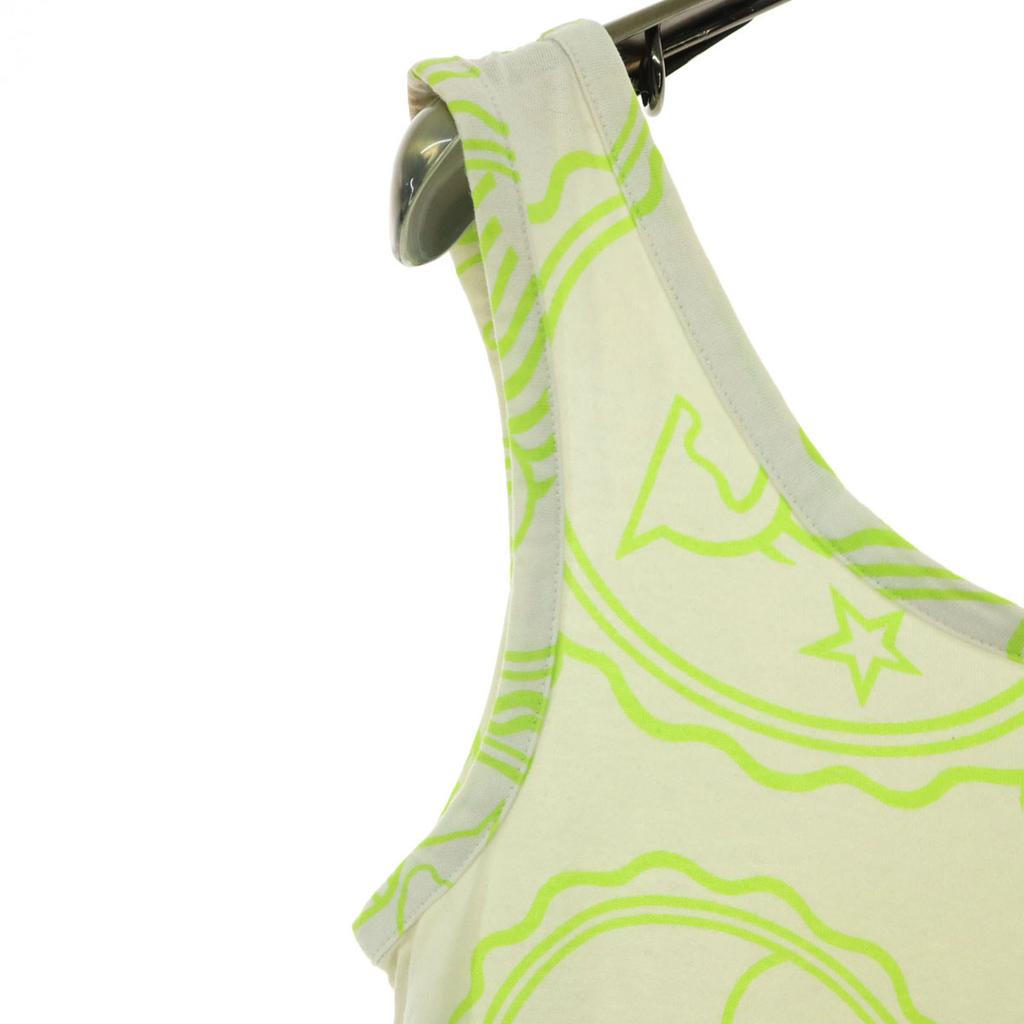 JUNKO SIMADA Made In Japan Overall Handle No Sleeve Knee-length Dress Women Used