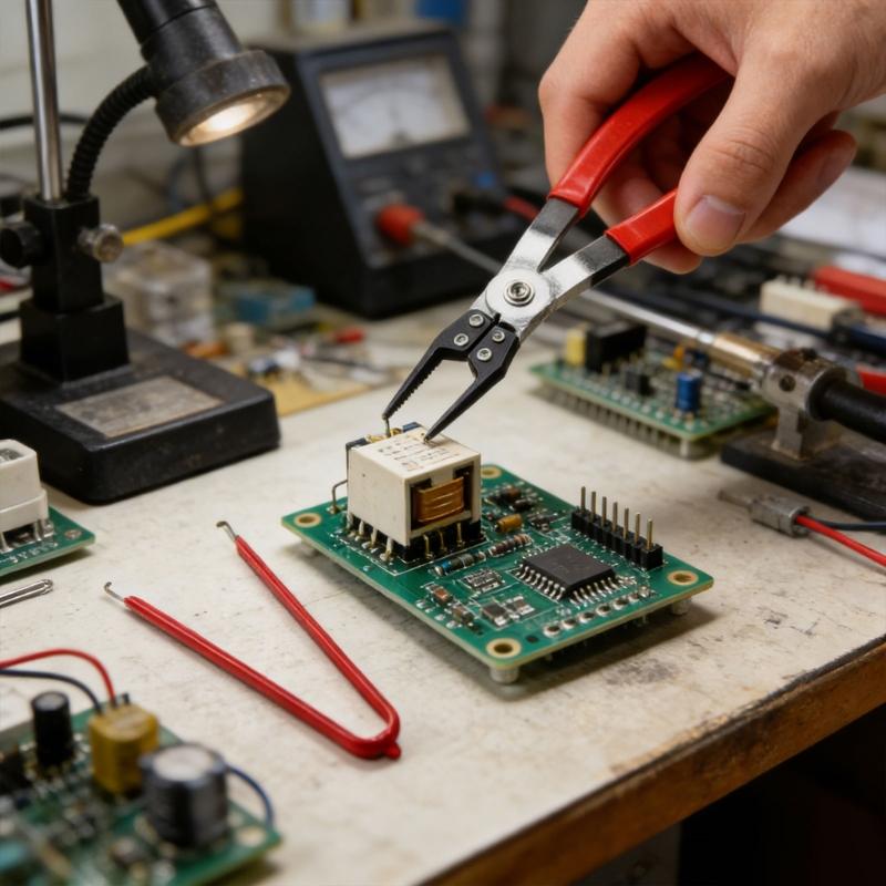 Professional Relays Fuses Puller Plier IC Extractor Tool Set For Car Fuses Removal With Ergonomic Grip Steel Construction