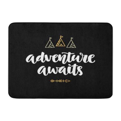 adventure awaits rug