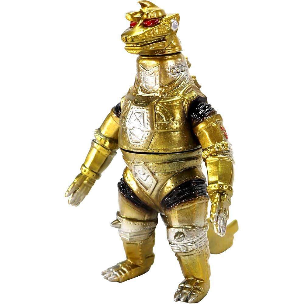 CCP Godzilla EX Series Mechagodzilla 1974 Gold Version 135mm PVC Painted Soft Vinyl Figure