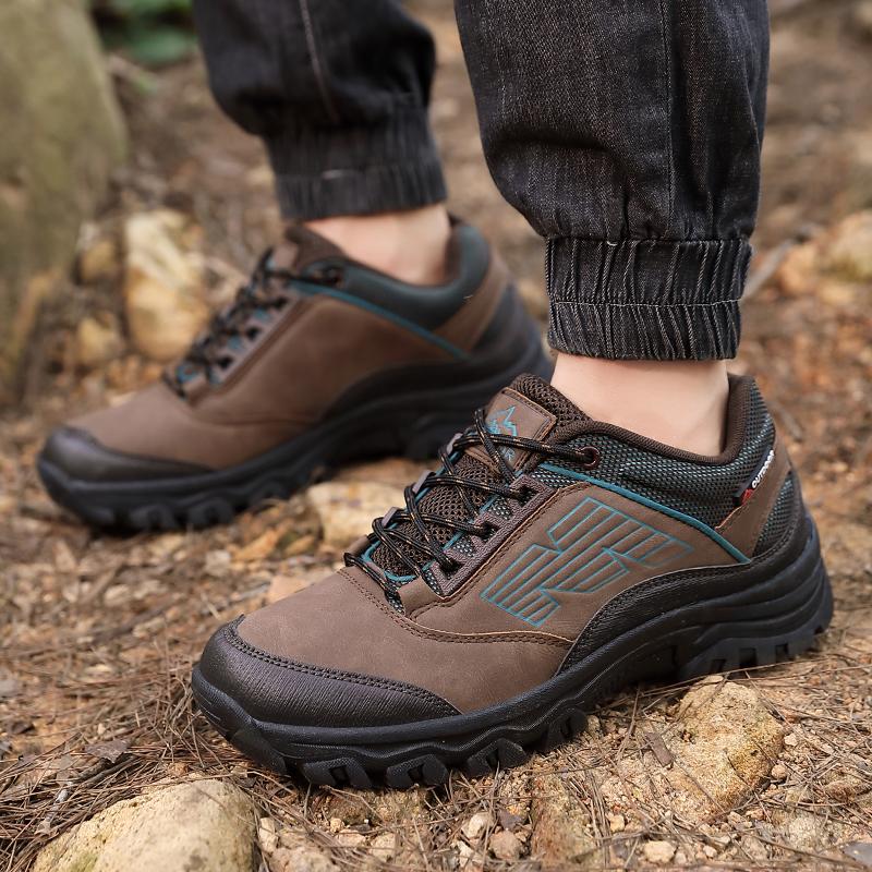 40-46 Men's Plus Size Anti Slip Wear-resistant Fashionable Casual and Comfortable Outdoor Hiking Shoes Hiking Shoes